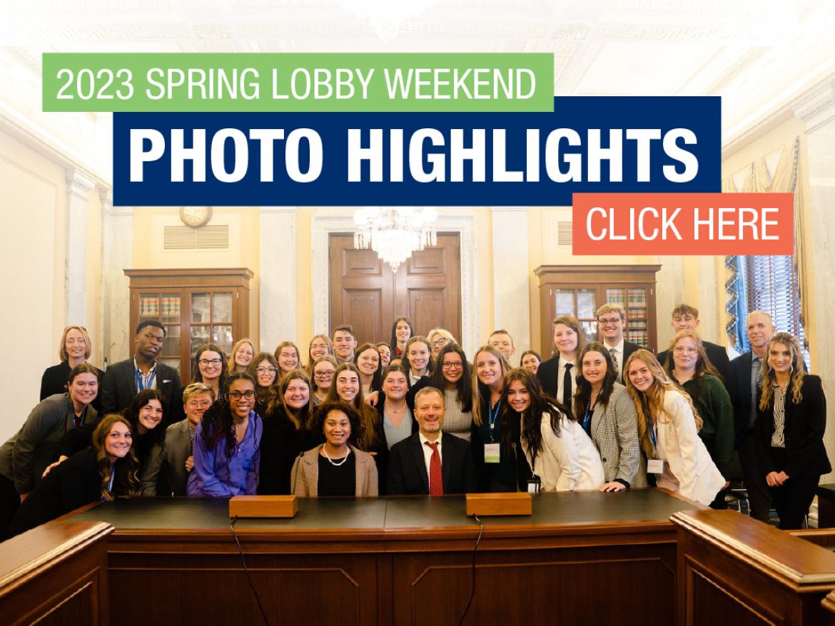 Click Here for Photo Highlights from 2023 Spring Lobby Weekend