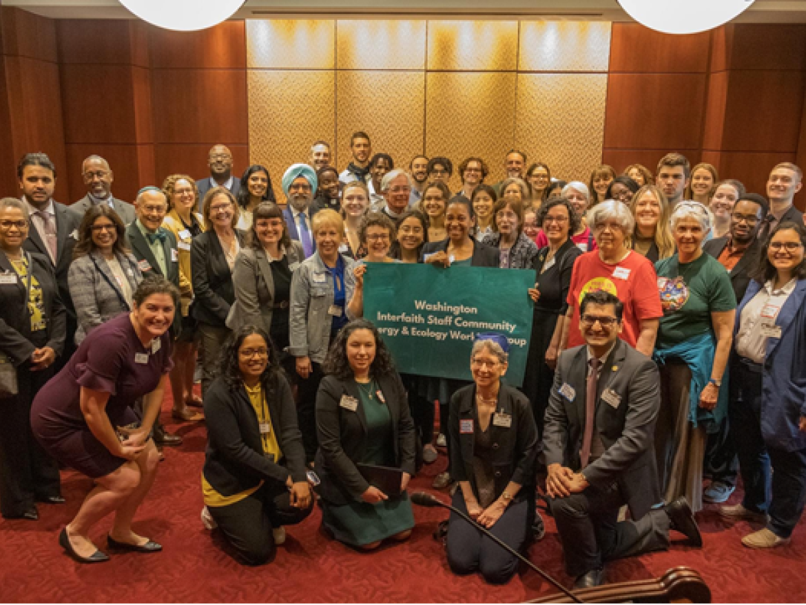 Activists and Congressional Staff celebrate Earth Day