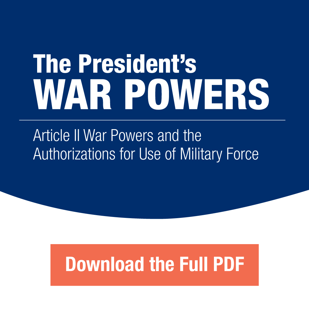 Download "The President's War Powers"