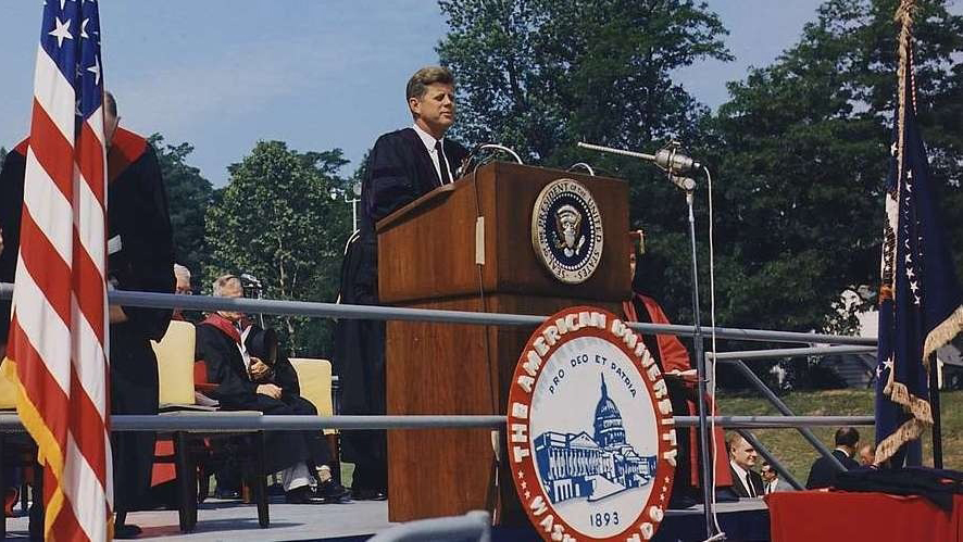 Commencement Address at American University. Washington, D. C., American University