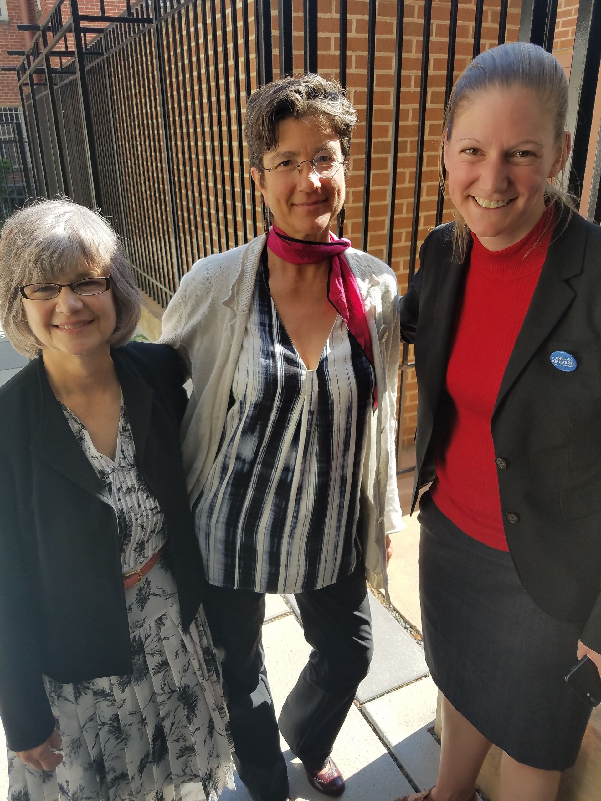 Jasmine Krotkov with Candida Quinn and Amelia Kegan, 