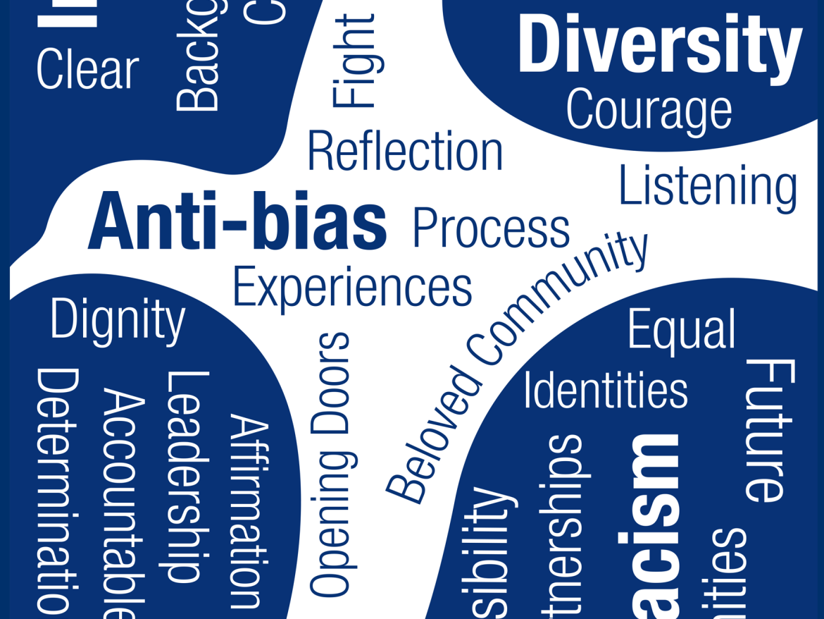 FCNL's Anti-racism, Anti-bias, Justice, Equity, Diversity, and Inclusion poster