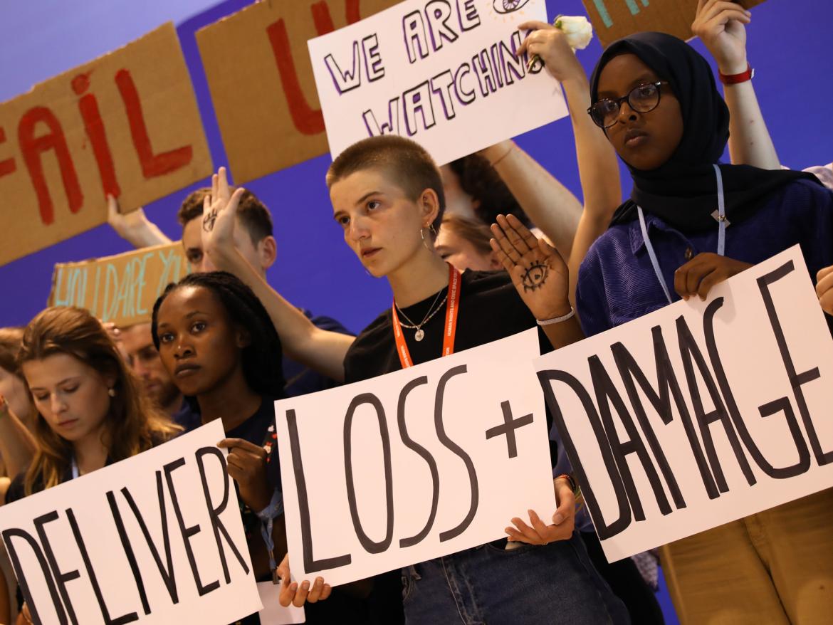 Young Advocates call for Loss and Damages response at COP27 in Egypt