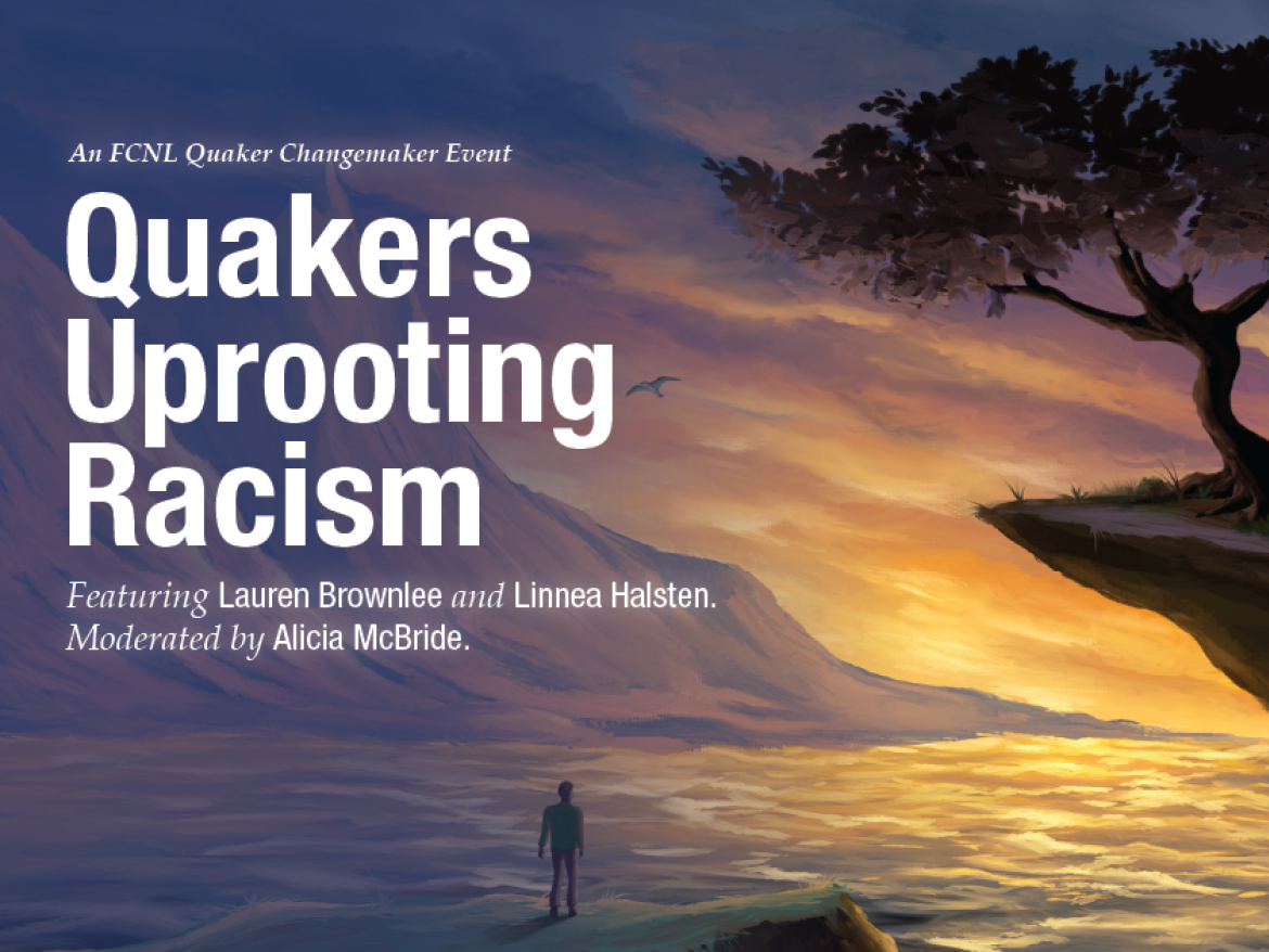 Quakers Uprooting Racism event promotion