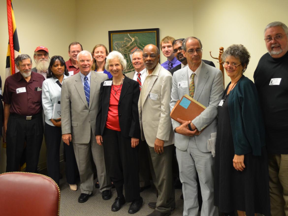 Advocacy Team with Sen Ben Cardin