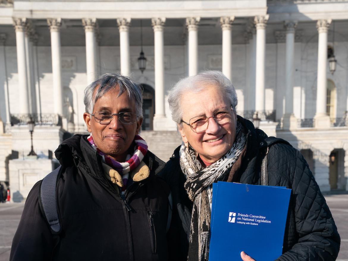 Merwyn DeMello + Sr. Maria Orlandini