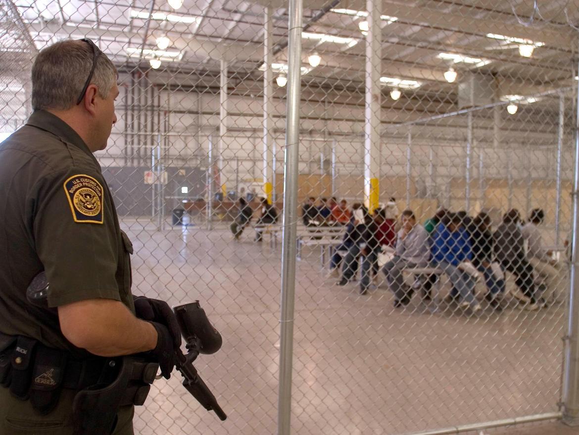 U.S. Customs and Border Patrol detention center.