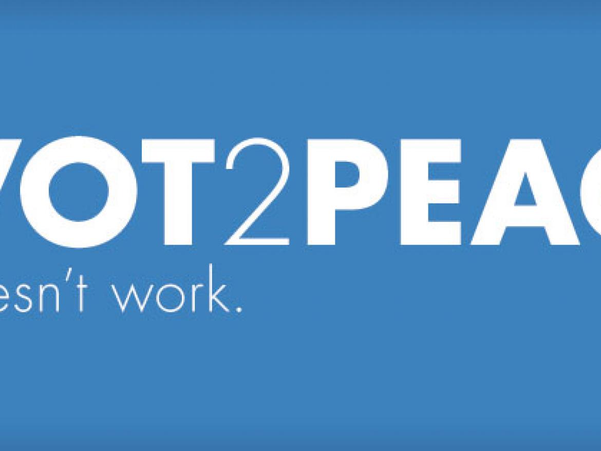 #Pivot2Peace: War doesn't work