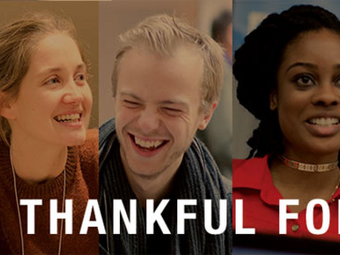 We're thankful for the diversity and strength of the FCNL community.