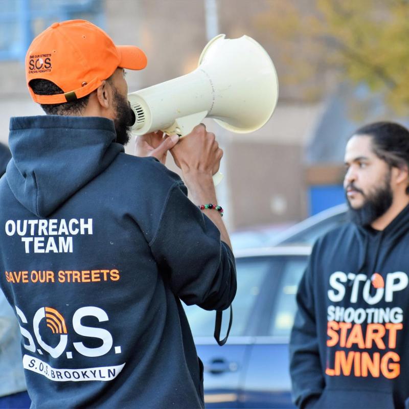 Save Our Streets Brooklyn violence interrupters 