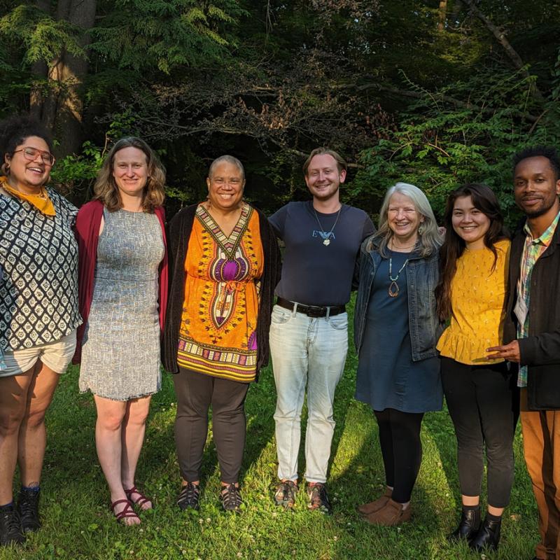 Members of the Quakers Uprooting Racism Program cohort for 2022-2023