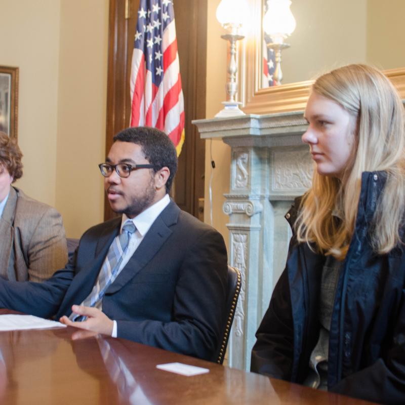 Young adults lobby Sen. Rubio (FL)