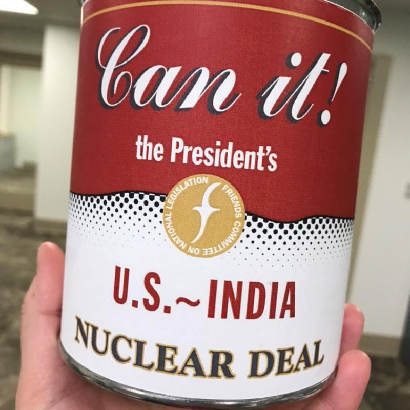 "Can It" soup can as an example of culture jamming.