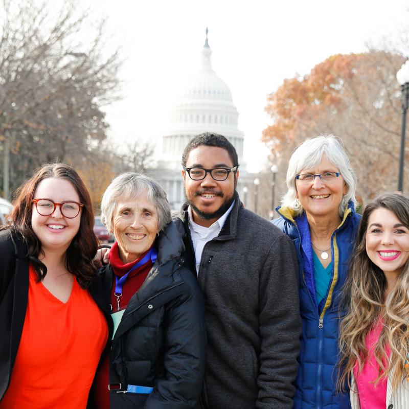 Annual Meeting 2018 Quakers and friends lobbying on capitol hill