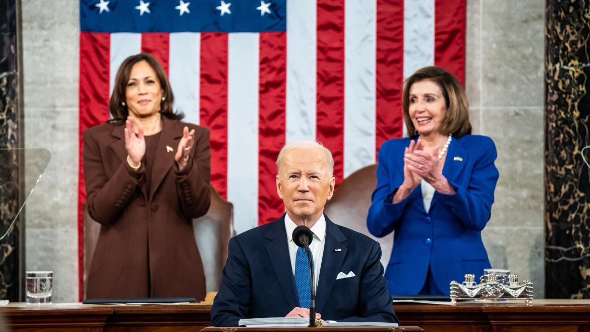 President Joe Biden delivers State of the Union Address before Congress. March 1, 2022