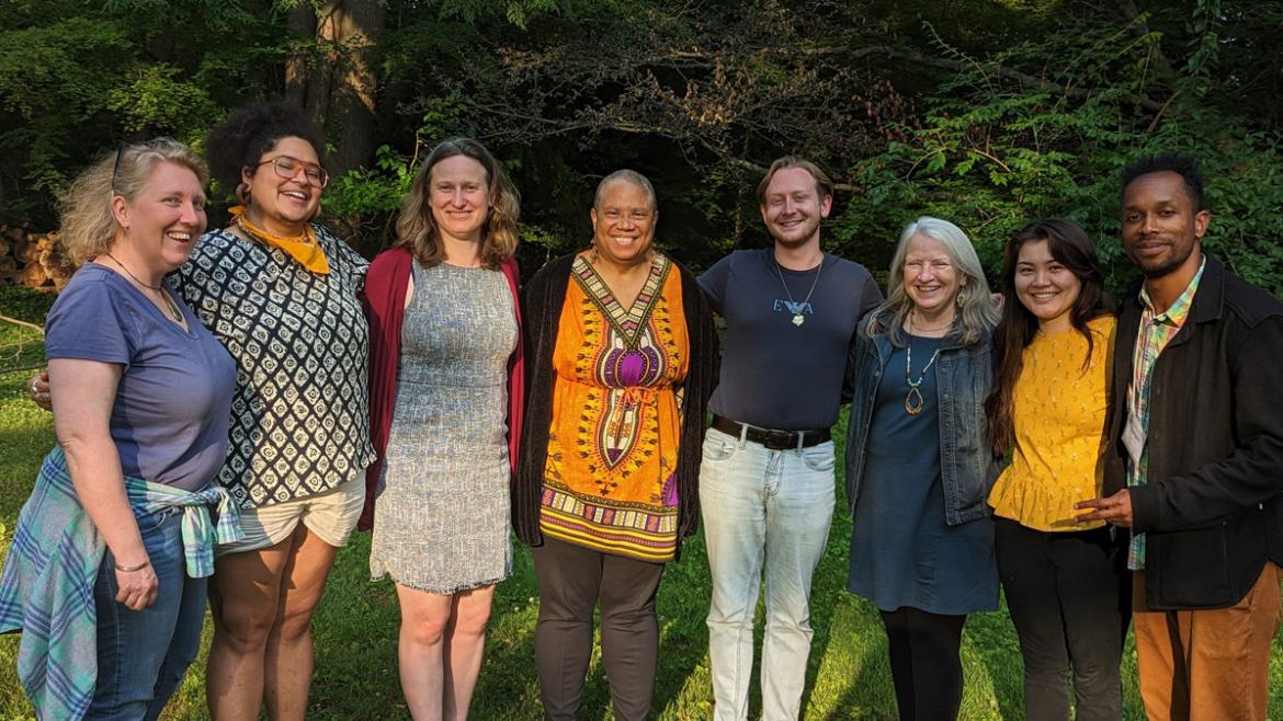 Members of the Quakers Uprooting Racism Program cohort for 2022-2023