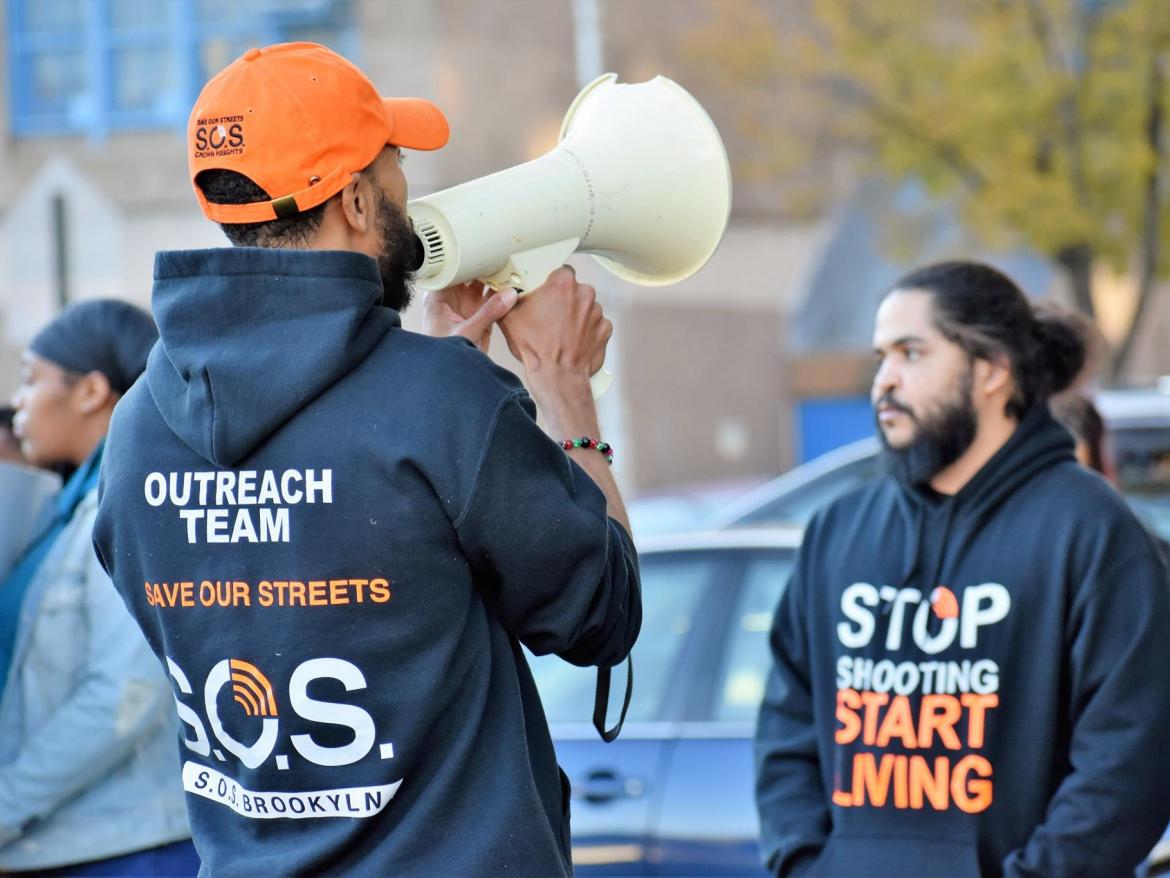 Save Our Streets Brooklyn violence interrupters 